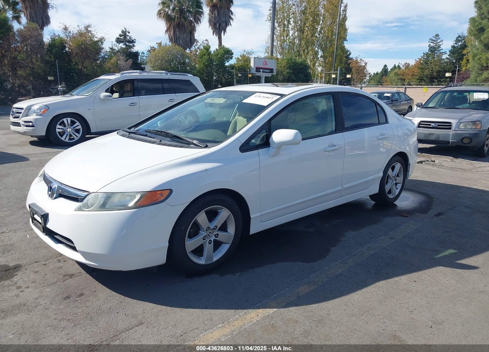 2008 HONDA CIVIC EX VIN: 1HGFA16848L006163