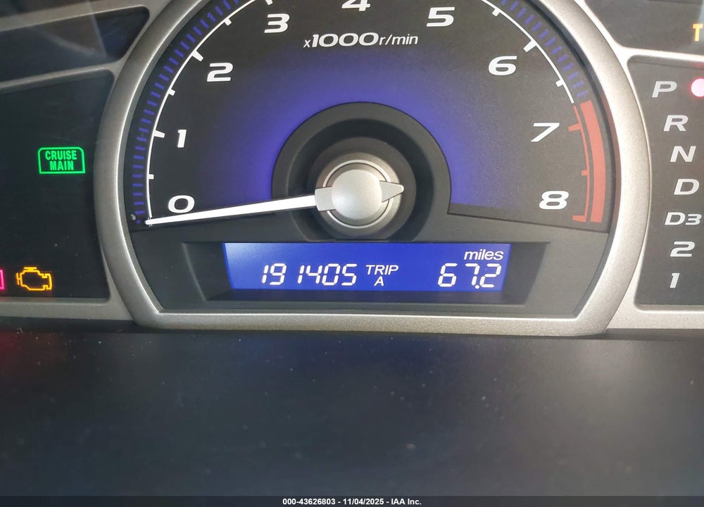 2008 HONDA CIVIC EX VIN: 1HGFA16848L006163