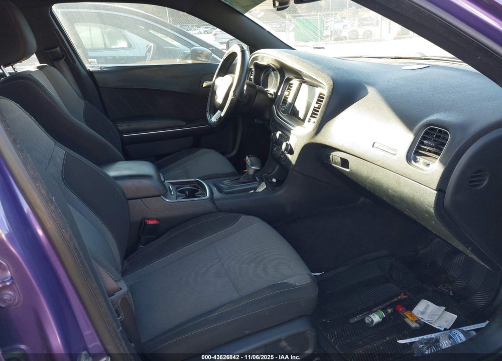 2016 DODGE CHARGER VIN: 2C3CDXHG9GH155619