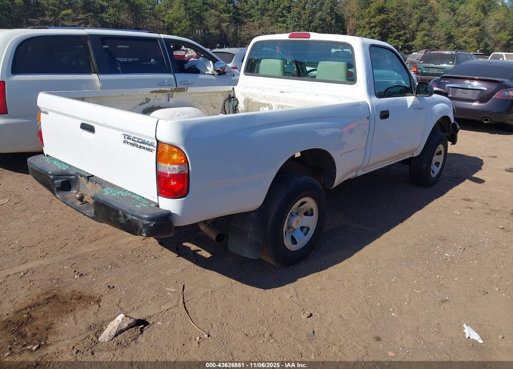 2004 TOYOTA TACOMA PRERUNNER VIN: 5TENM92N24Z392783