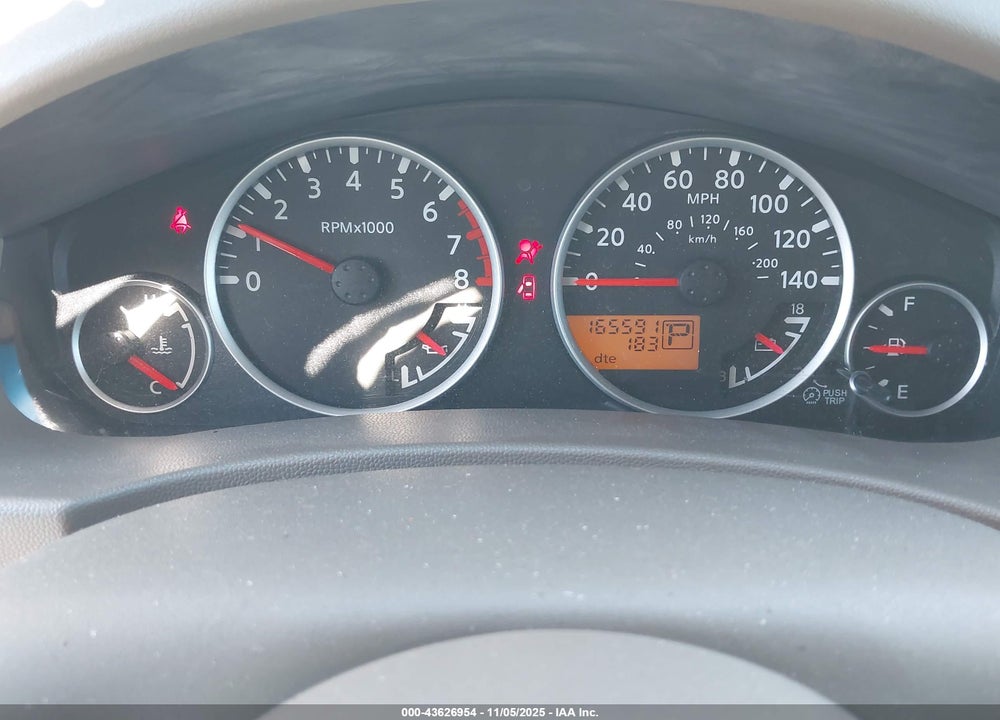 2008 NISSAN FRONTIER VIN: 1N6AD07U28C401283