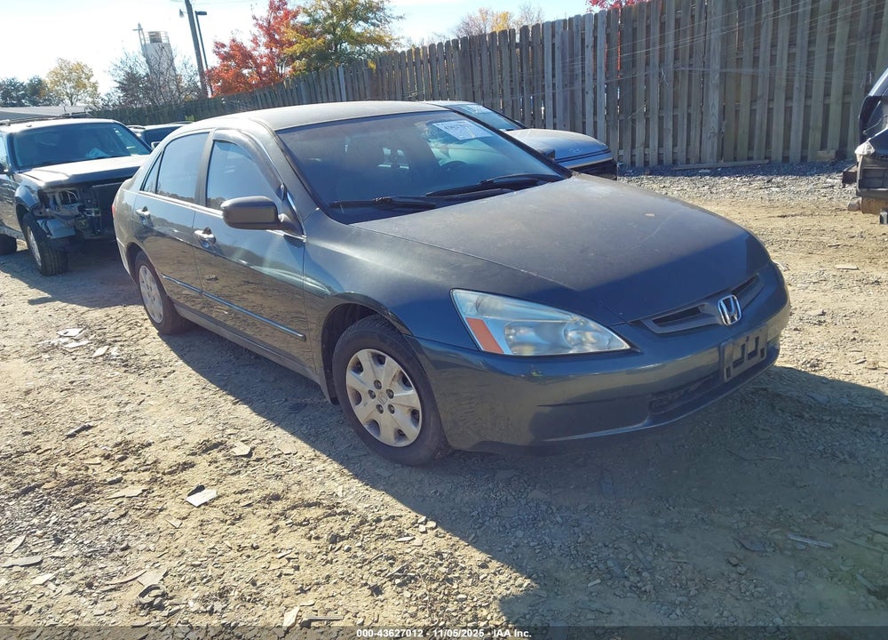2004 HONDA ACCORD 2.4 LX VIN: 1HGCM563X4A152482