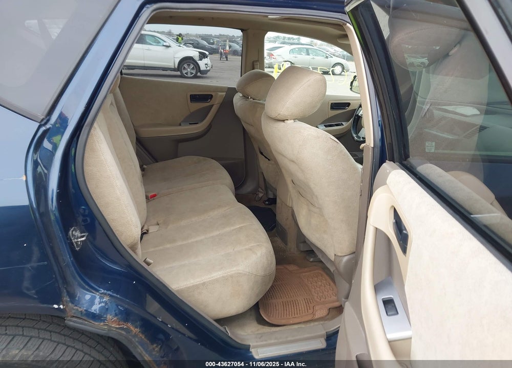 2005 NISSAN MURANO SL VIN: JN8AZ08W05W414701