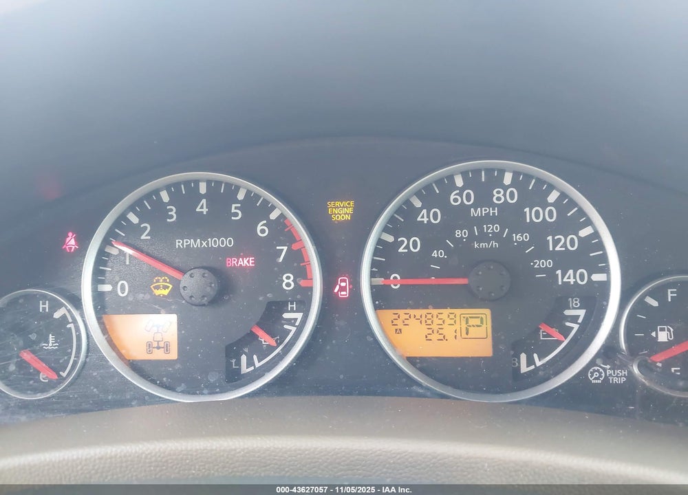 2006 NISSAN XTERRA SE VIN: 5N1AN08W46C536323