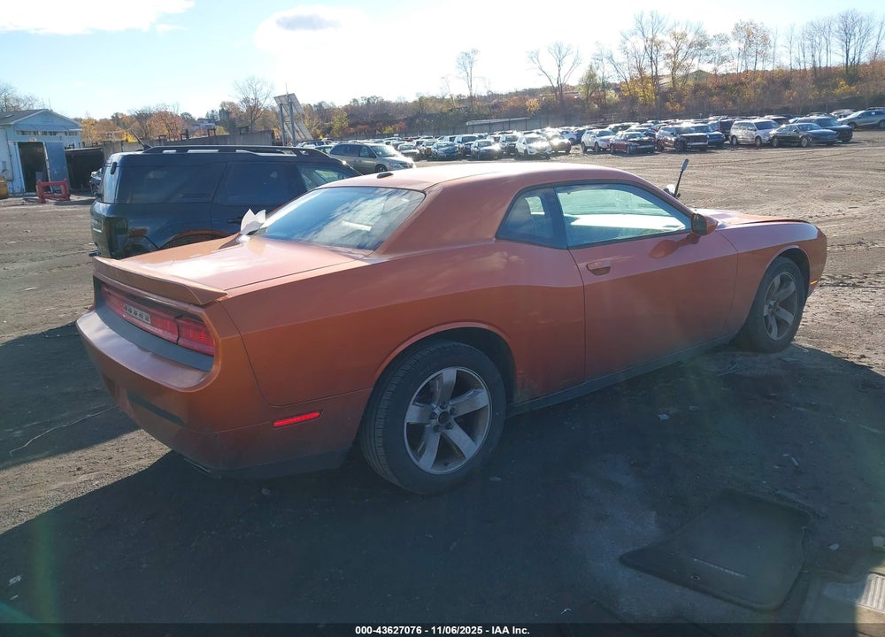 2011 DODGE CHALLENGER VIN: 2B3CJ4DG6BH596692
