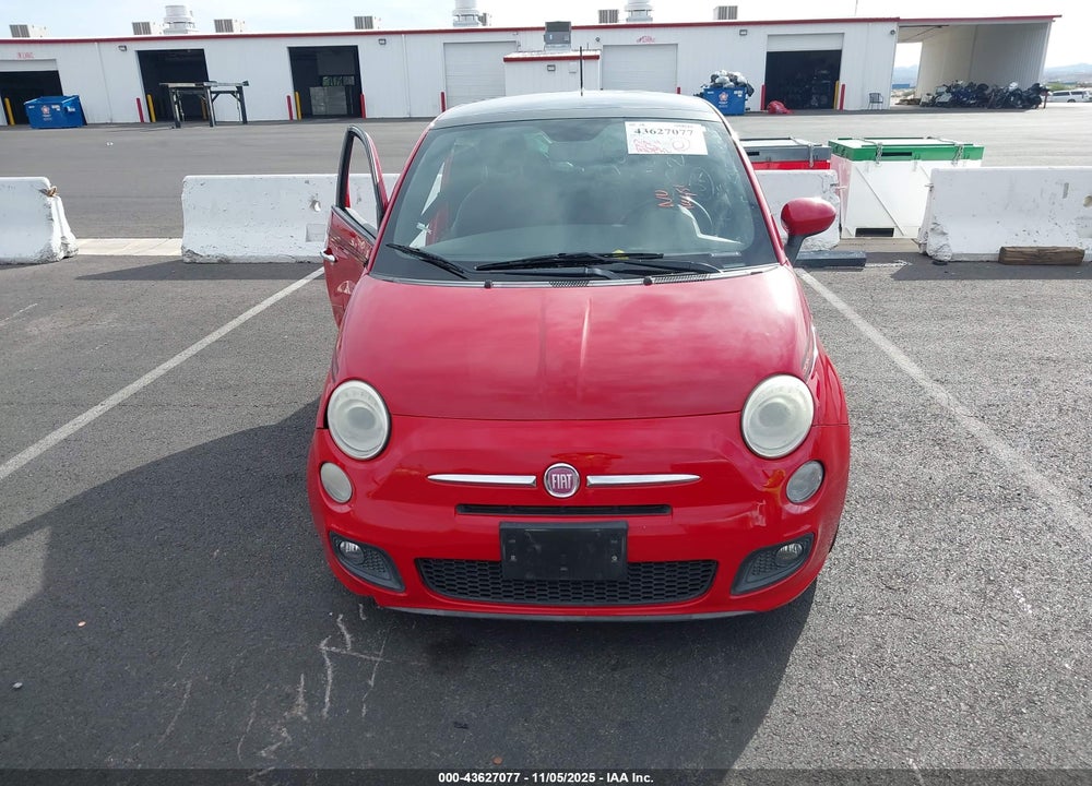 2012 FIAT 500 SPORT VIN: 3C3CFFBR7CT352613