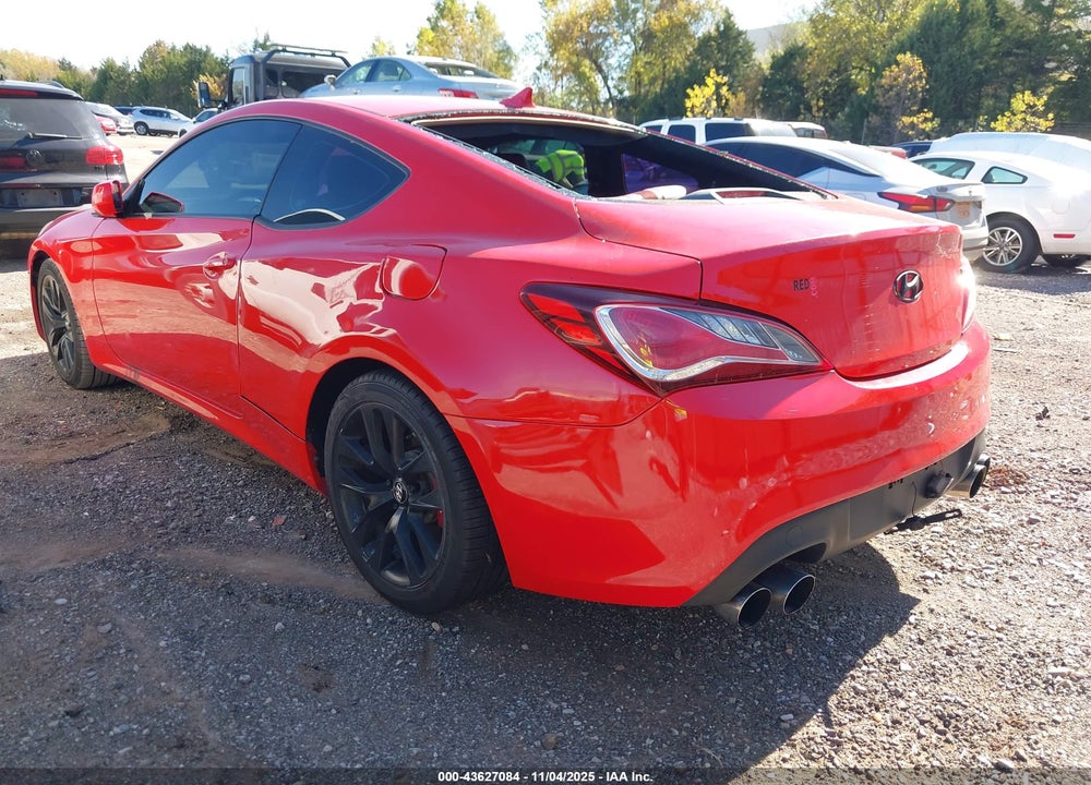 2013 HYUNDAI GENESIS 3.8 R-SPEC VIN: KMHHU6KJ3DU084938