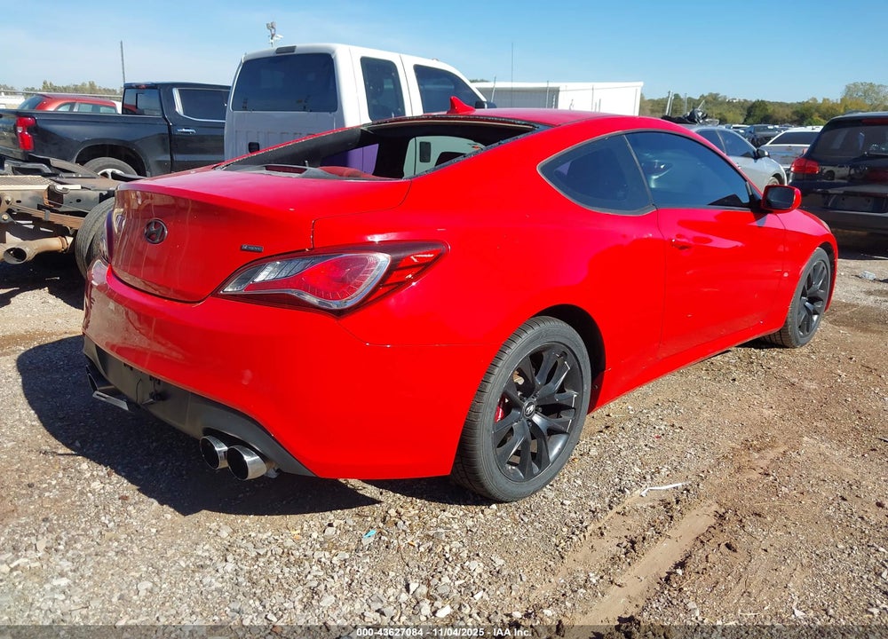 2013 HYUNDAI GENESIS 3.8 R-SPEC VIN: KMHHU6KJ3DU084938