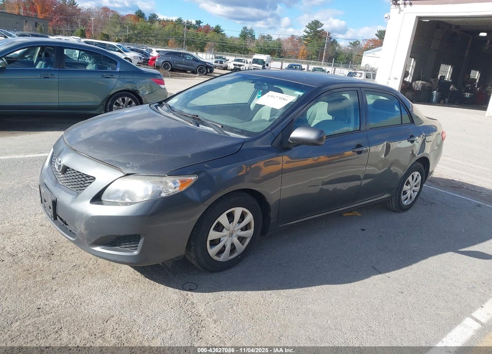 2009 TOYOTA COROLLA LE VIN: 2T1BU40E39C180125