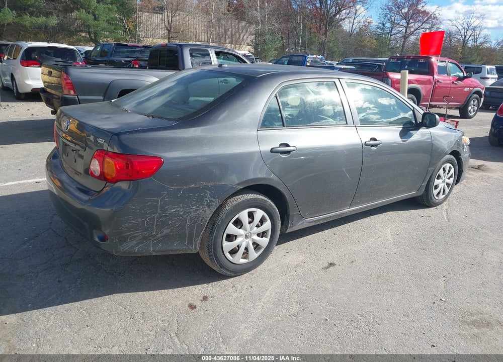 2009 TOYOTA COROLLA LE VIN: 2T1BU40E39C180125