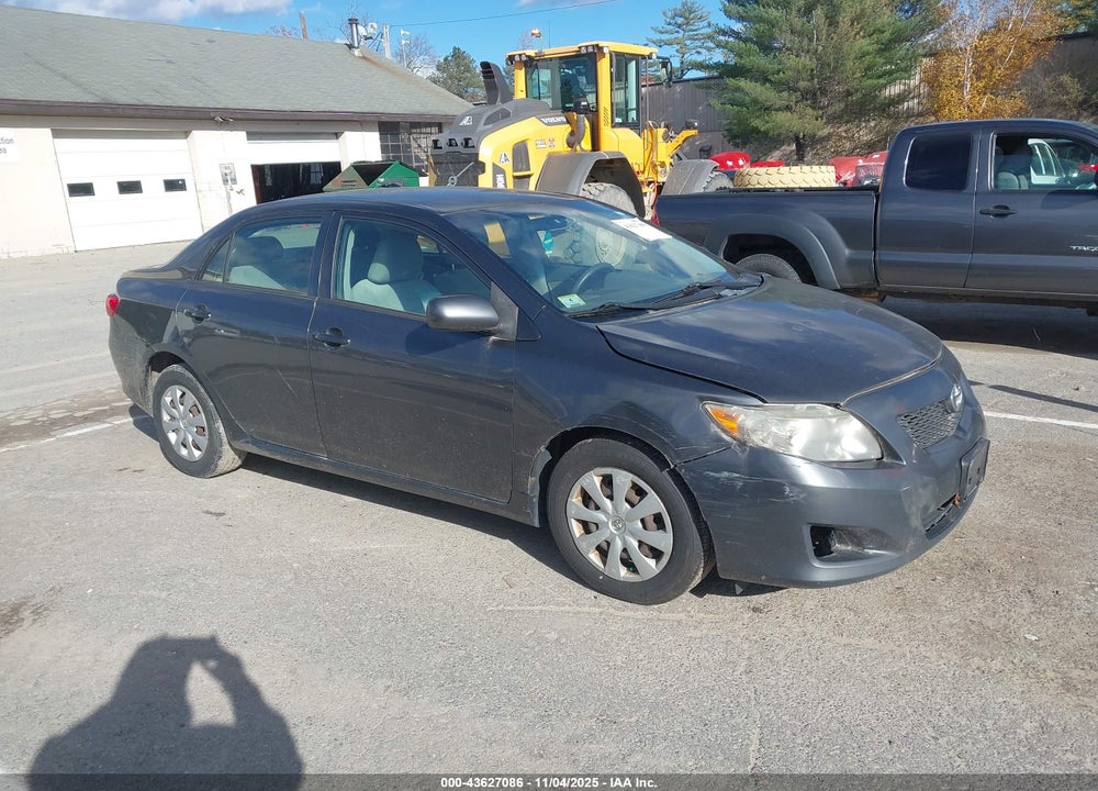 2009 TOYOTA COROLLA LE VIN: 2T1BU40E39C180125