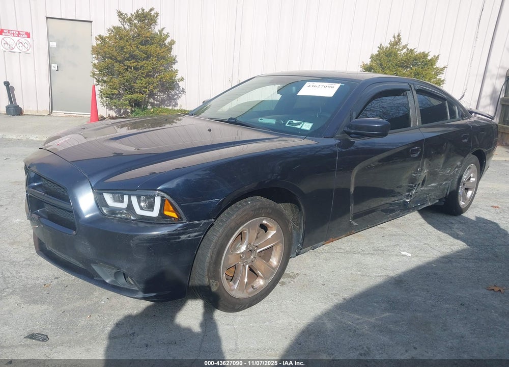 2012 DODGE CHARGER SXT VIN: 2C3CDXHG6CH271662