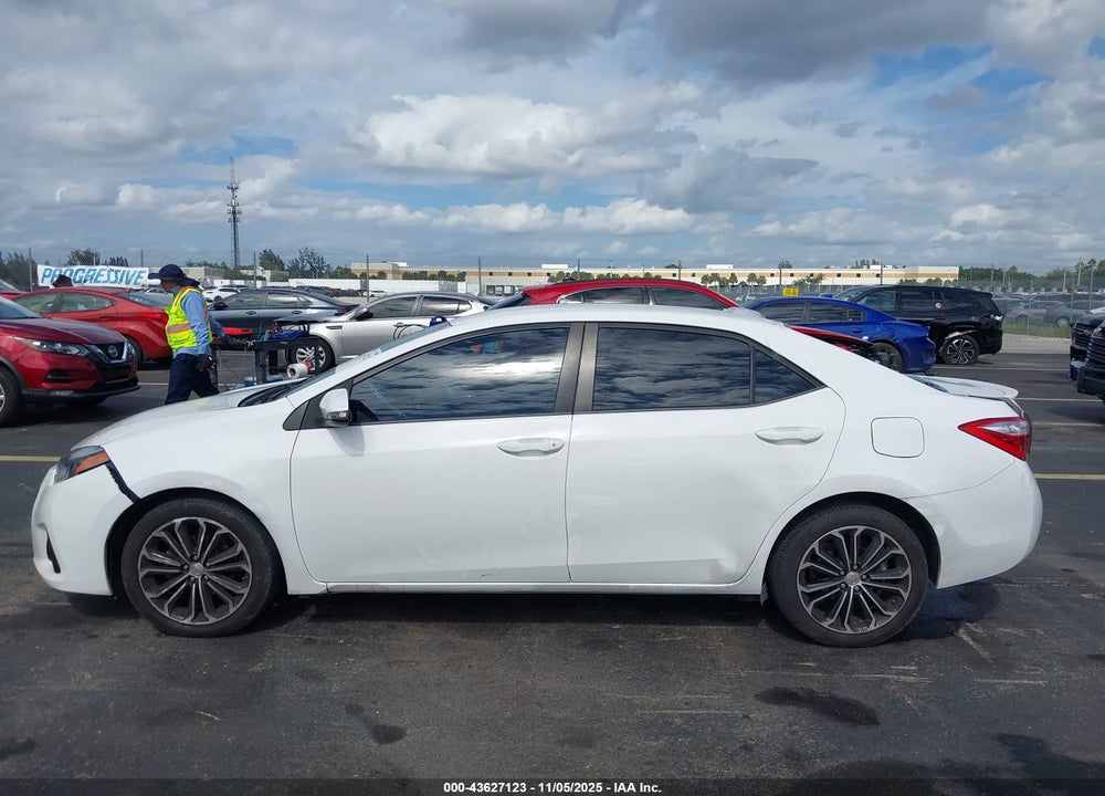 2015 TOYOTA COROLLA S PLUS VIN: 2T1BURHE9FC311118
