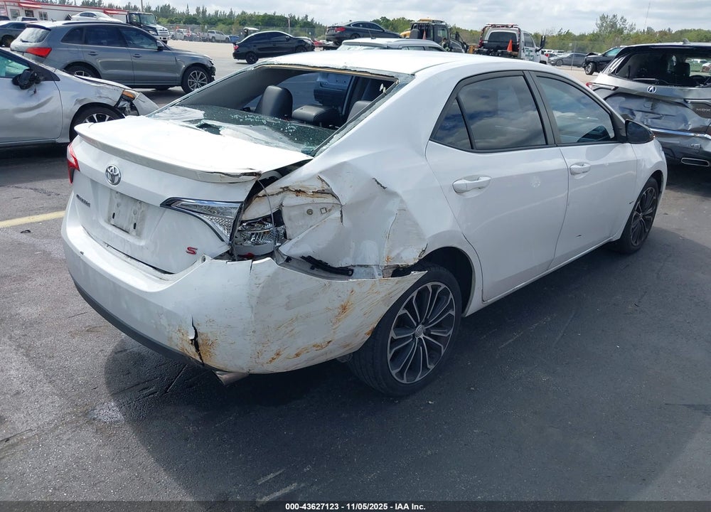 2015 TOYOTA COROLLA S PLUS VIN: 2T1BURHE9FC311118