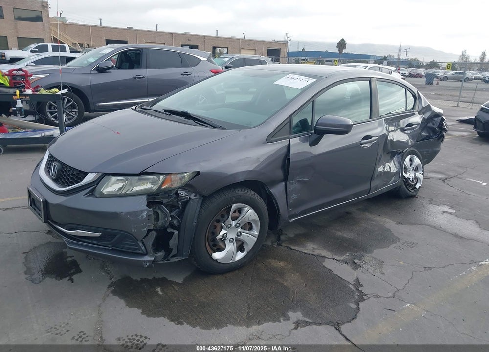 2014 HONDA CIVIC VIN: 19XFB2F53EE238278
