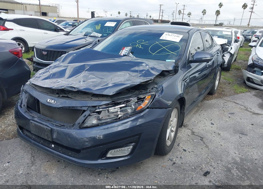 2015 KIA OPTIMA LX VIN: KNAGM4A77F5579129