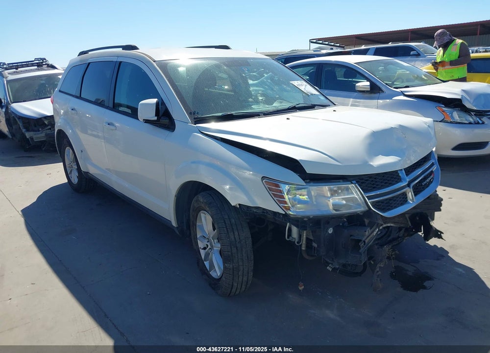 2015 DODGE JOURNEY SXT VIN: 3C4PDCBG0FT733837