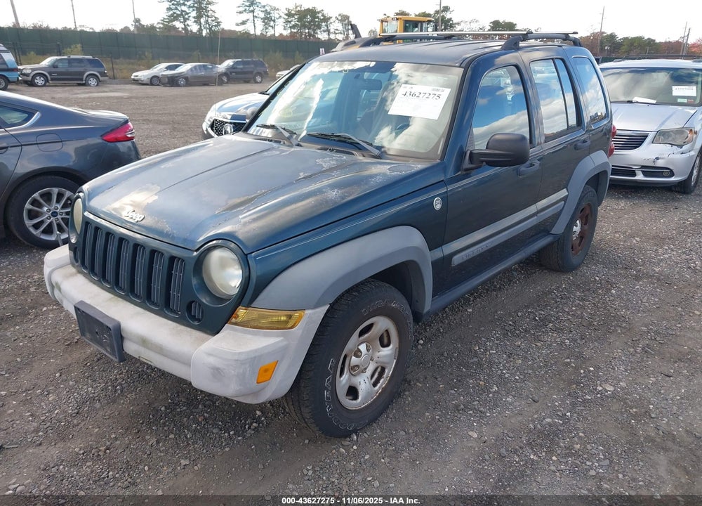 2005 JEEP LIBERTY SPORT VIN: 1J4GL48K25W701365