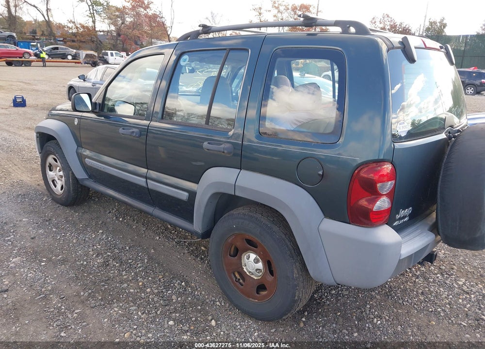 2005 JEEP LIBERTY SPORT VIN: 1J4GL48K25W701365
