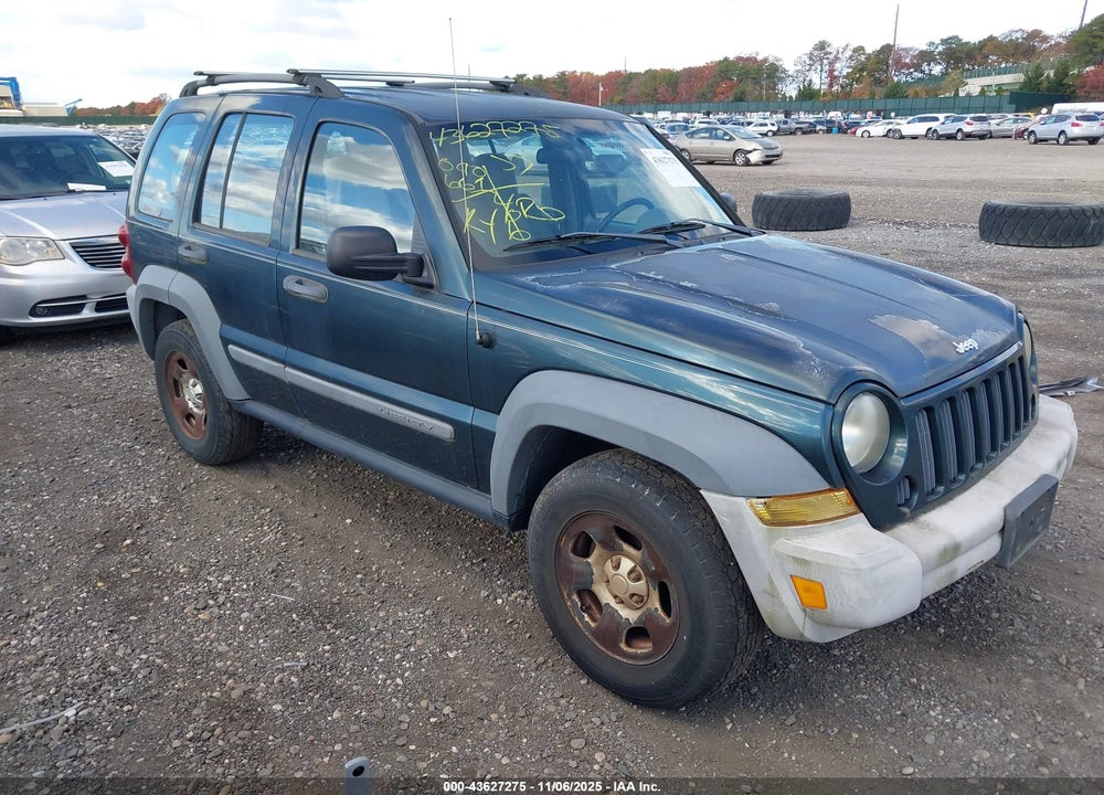 2005 JEEP LIBERTY SPORT VIN: 1J4GL48K25W701365