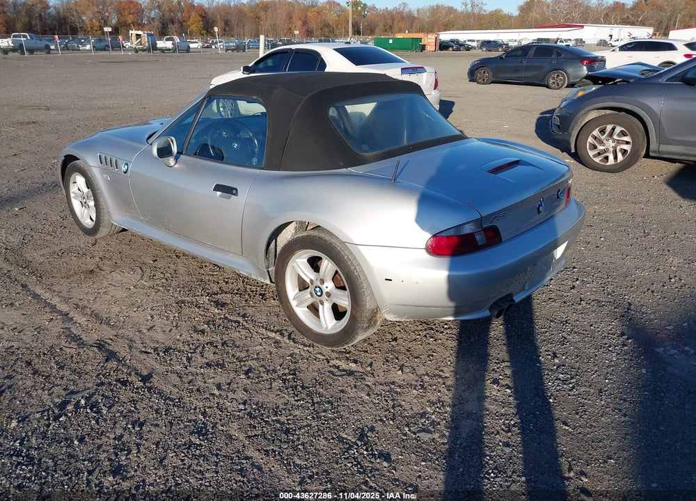 2001 BMW Z3 VIN: WBACN33491LK48100