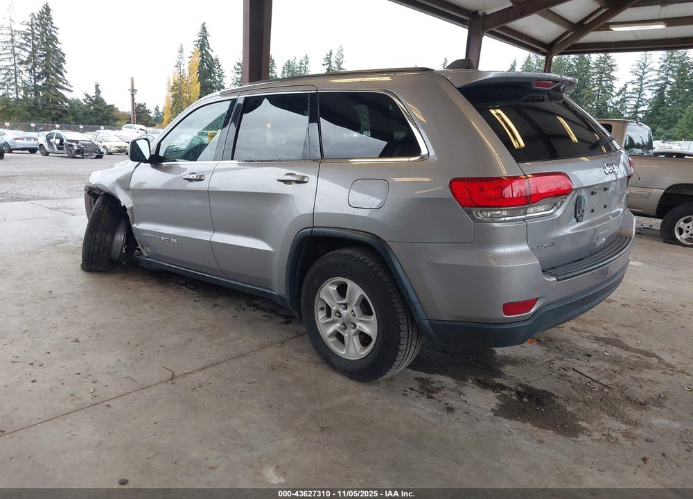2016 JEEP GRAND CHEROKEE LAREDO VIN: 1C4RJFAG6GC355833