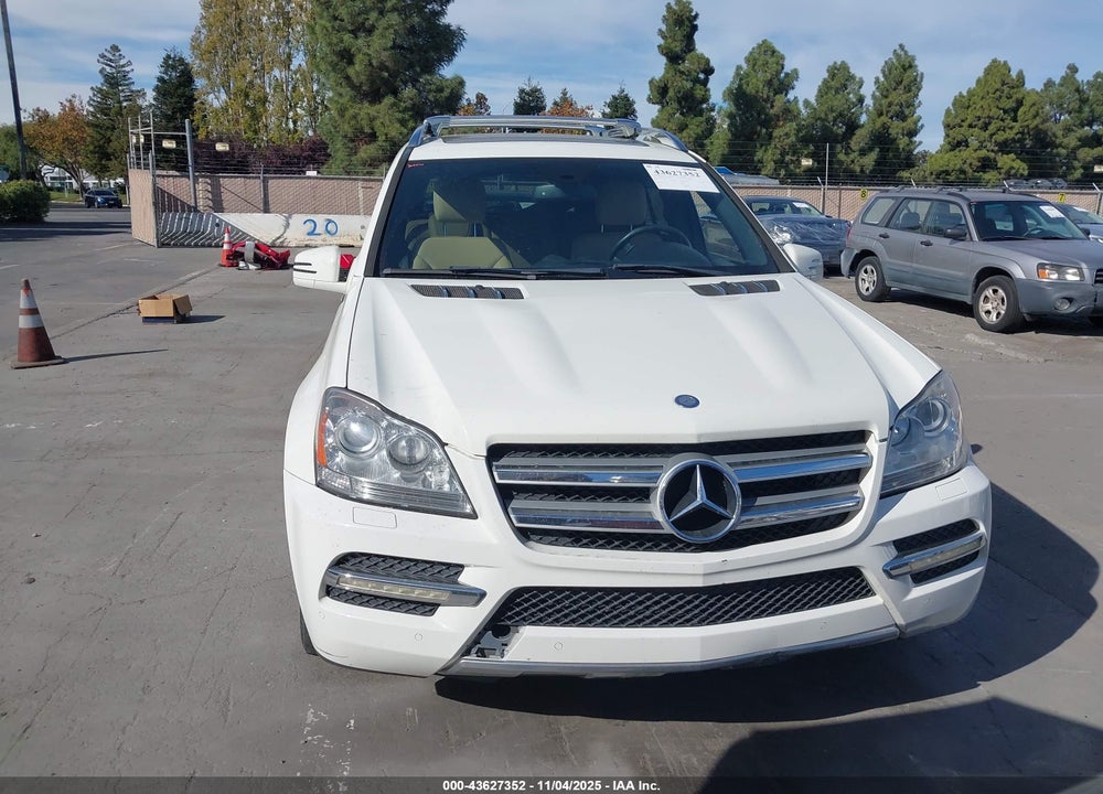 2012 MERCEDES-BENZ GL 350 BLUETEC 4MATIC VIN: 4JGBF2FE6CA767965