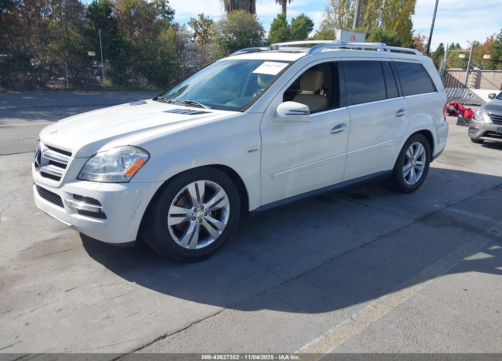 2012 MERCEDES-BENZ GL 350 BLUETEC 4MATIC VIN: 4JGBF2FE6CA767965