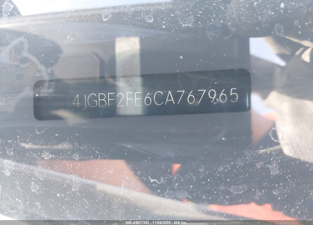 2012 MERCEDES-BENZ GL 350 BLUETEC 4MATIC VIN: 4JGBF2FE6CA767965