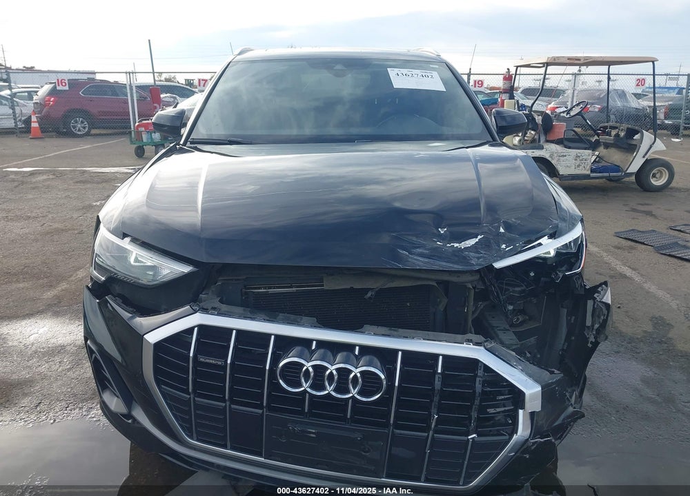 2021 AUDI Q3 PREMIUM 45 TFSI S LINE QUATTRO TIPTRONIC VIN: WA1DECF37M1140868