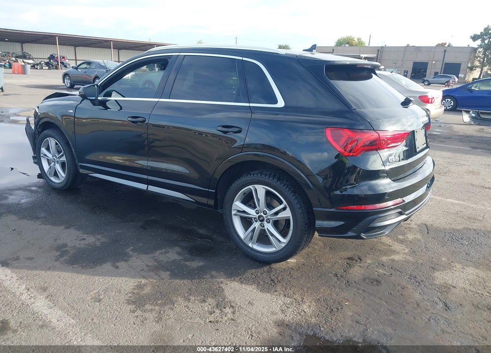 2021 AUDI Q3 PREMIUM 45 TFSI S LINE QUATTRO TIPTRONIC VIN: WA1DECF37M1140868