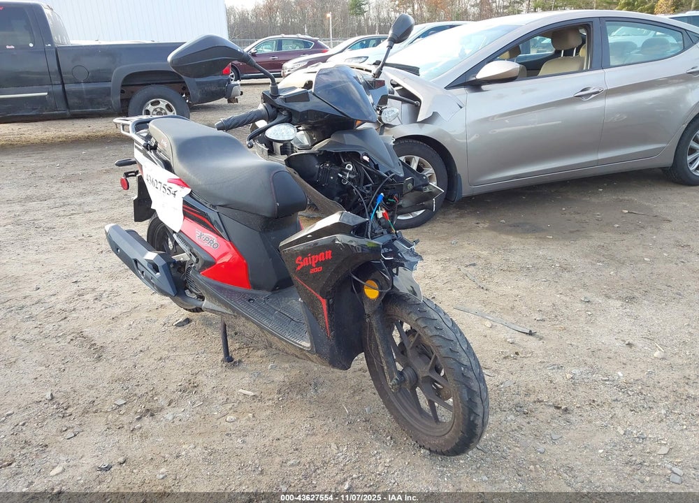 2025 ZONGSHEN AMERICA MOTORCYCLE VIN: L5YTCLFB0S1144815