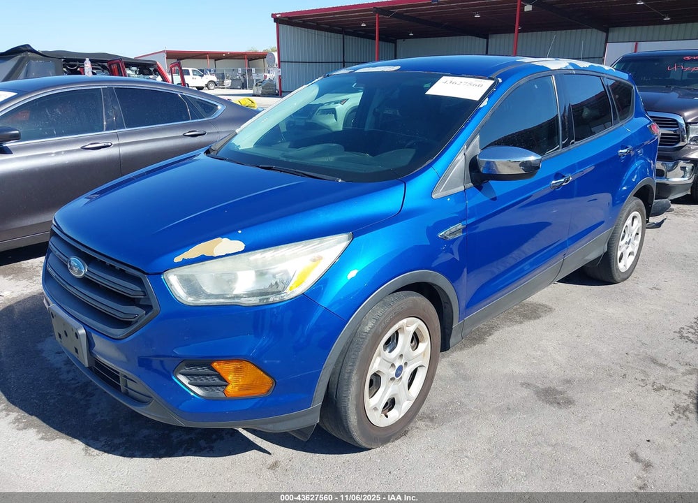 2017 FORD ESCAPE S VIN: 1FMCU0F74HUA49627