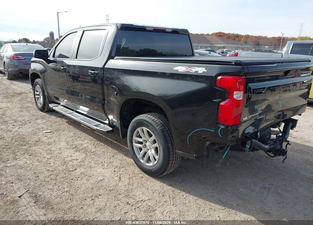 2019 CHEVROLET SILVERADO 1500 VIN: 3GCUYDED4KG152200