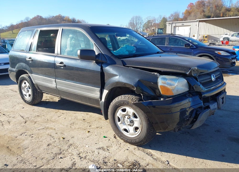 2004 HONDA PILOT LX VIN: 2HKYF18144H622078