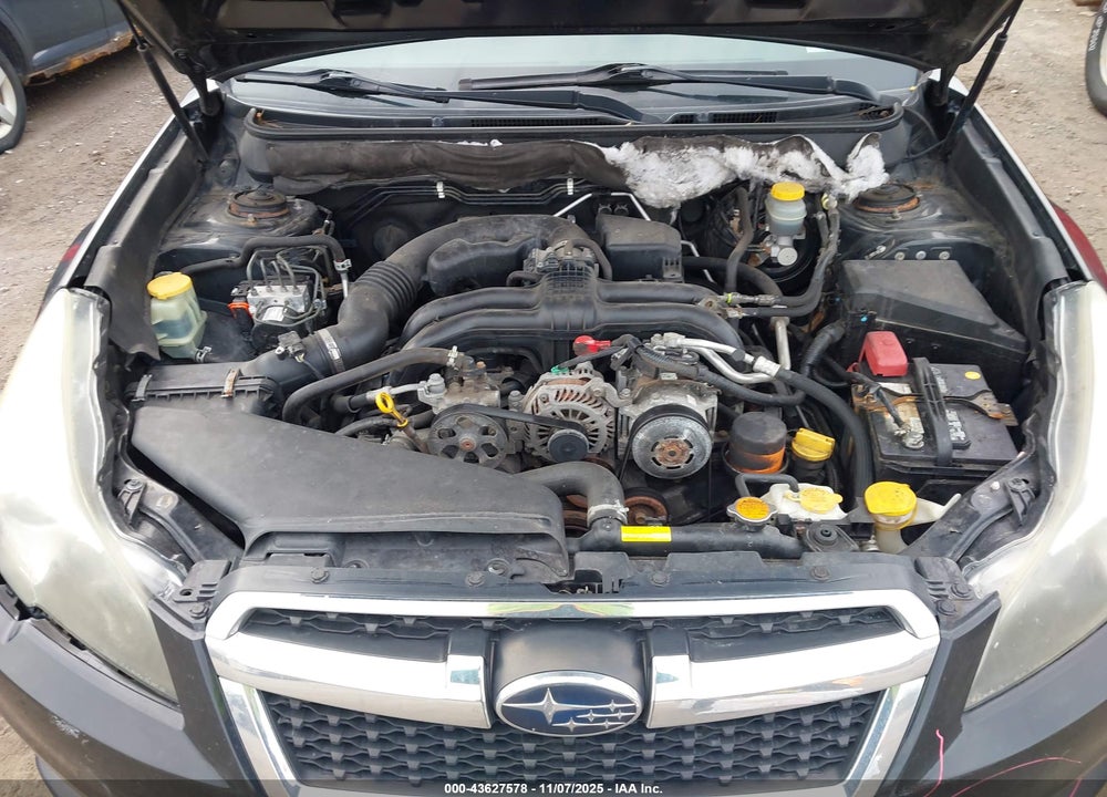 2013 SUBARU LEGACY 2.5I PREMIUM VIN: 4S3BMBC67D3041917