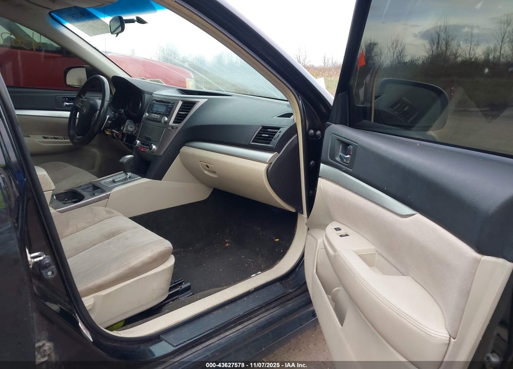 2013 SUBARU LEGACY 2.5I PREMIUM VIN: 4S3BMBC67D3041917