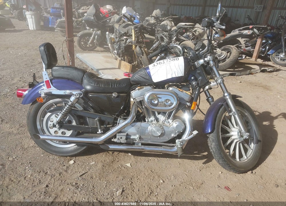 1999 HARLEY-DAVIDSON XL883 HUGGER VIN: 1HD4CEM1XXK115663