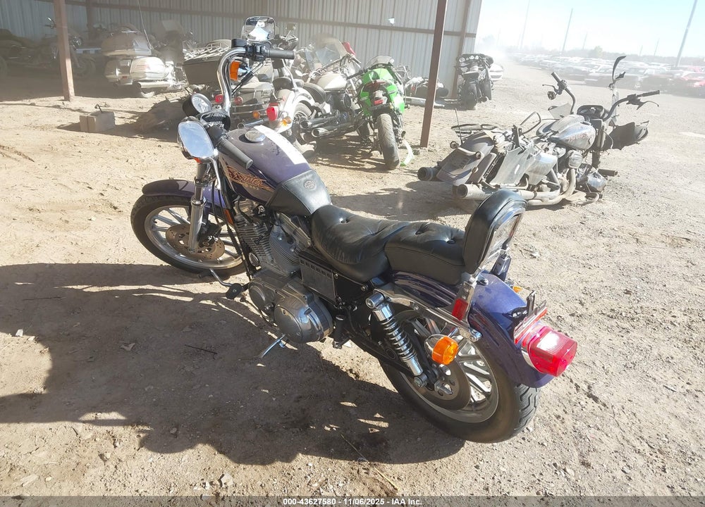 1999 HARLEY-DAVIDSON XL883 HUGGER VIN: 1HD4CEM1XXK115663