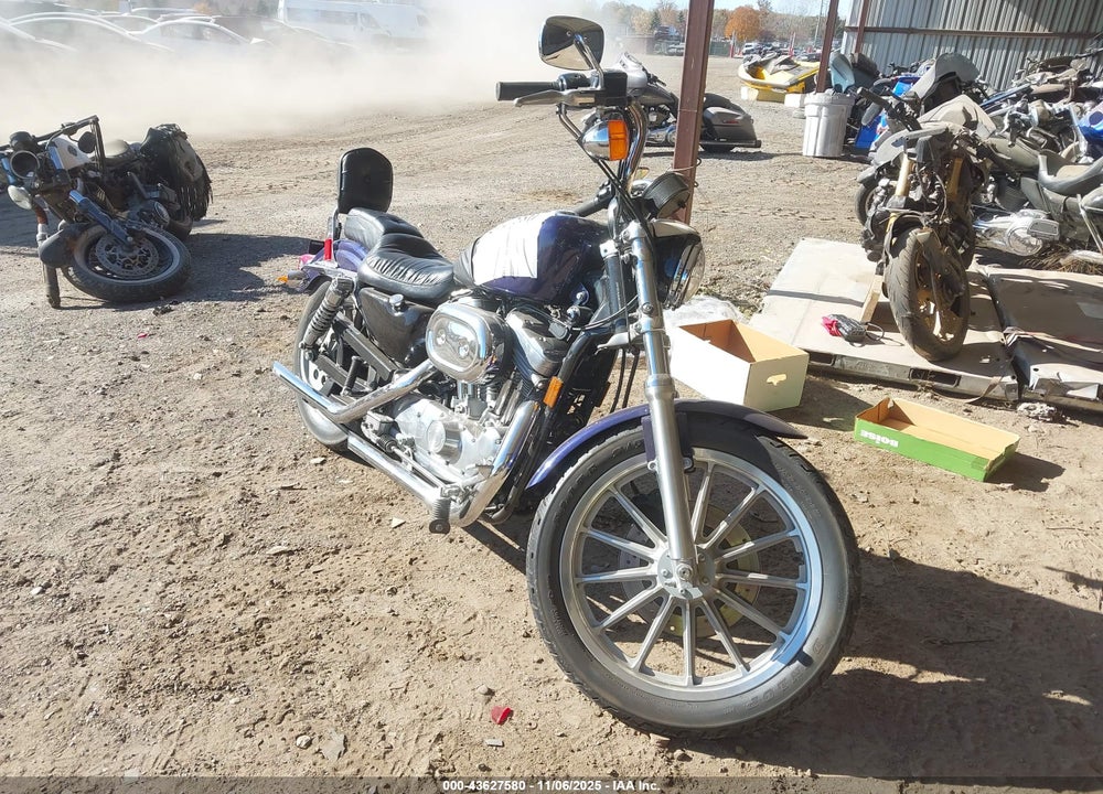 1999 HARLEY-DAVIDSON XL883 HUGGER VIN: 1HD4CEM1XXK115663