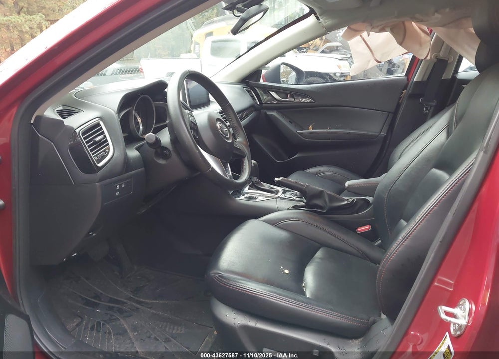 2016 MAZDA 3 I GRAND TOURING VIN: JM1BM1X72G1342558