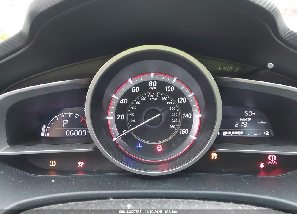 2016 MAZDA 3 I GRAND TOURING VIN: JM1BM1X72G1342558