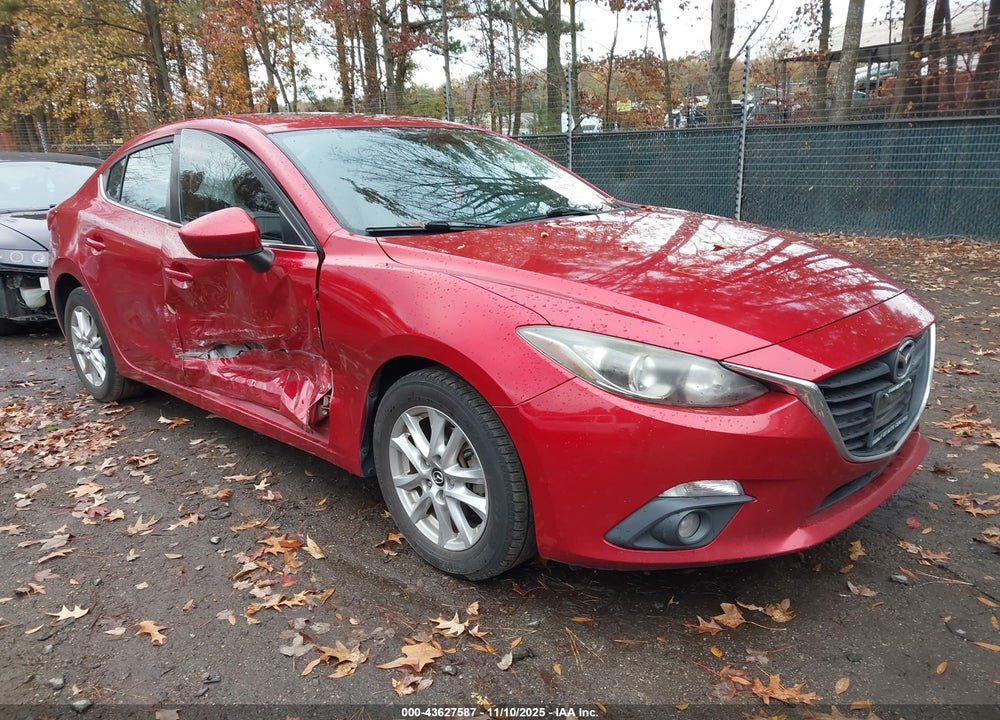 2016 MAZDA 3 I GRAND TOURING VIN: JM1BM1X72G1342558