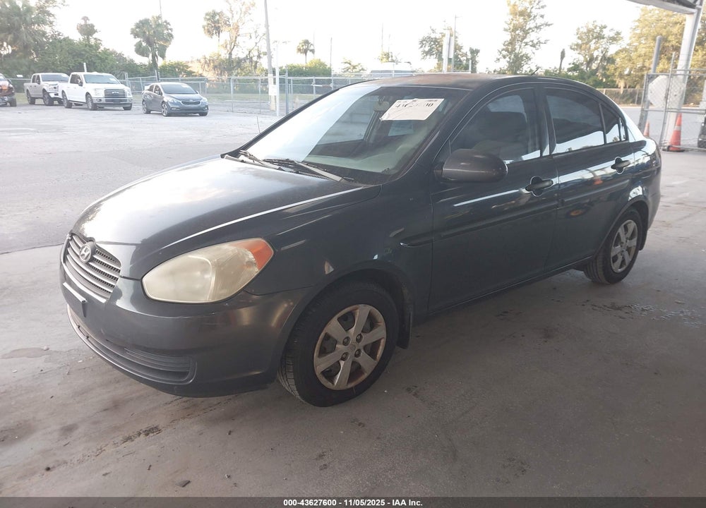 2008 HYUNDAI ACCENT GLS VIN: KMHCN46C28U197762