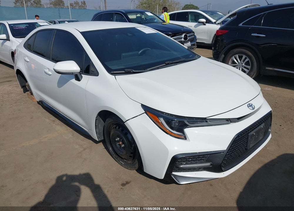 2020 TOYOTA COROLLA SE VIN: JTDS4RCE7LJ033892