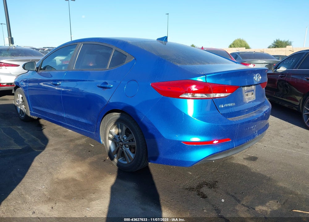2018 HYUNDAI ELANTRA SEL VIN: 5NPD84LF5JH393063