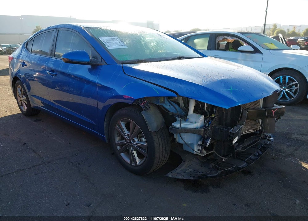 2018 HYUNDAI ELANTRA SEL VIN: 5NPD84LF5JH393063