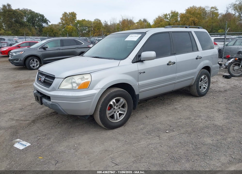 2004 HONDA PILOT EX-L VIN: 2HKYF18614H559663