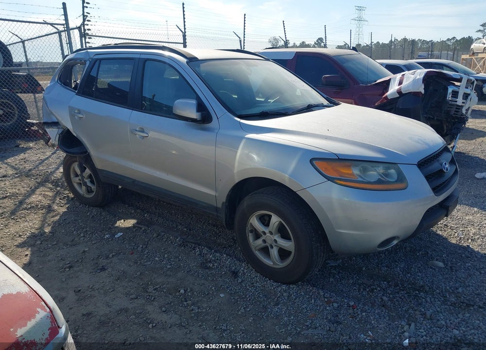 2008 HYUNDAI SANTA FE GLS VIN: 5NMSG13D28H227646