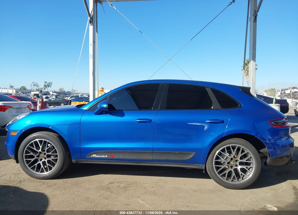 2015 PORSCHE MACAN S VIN: WP1AB2A5XFLB72692